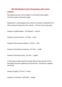 SHS 250 Module 6 Exam &num;1 Questions with correct&NewLine;answers
