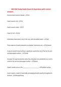 SHS 250 Study Guide Exam &num;1 Questions with correct&NewLine;answers