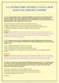 VA Contractors General Class A or B Exam 2026 - 130 Questions with Verified Answers &lpar;FAR&comma; VAAR&comma; Davis-Bacon&comma; Miller Act&rpar;