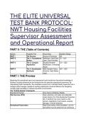 2026&sol;2027 S-Tier NWT Housing Facilities Supervisor Assessment & Operational Test Bank &lpar;19&plus; Elite Q&A&rpar;