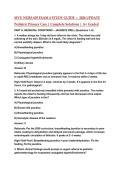 MVU NURS 629 Exam 4 &ndash; Pediatric Primary Care Study Guide and Practice Questions &lpar;2026&rpar;