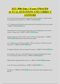 EET 3086 Exam 1 QUESTIONS AND &NewLine;CORRECT ANSWERS
