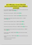EET 3086 Quiz 1 Exam UPDATED &NewLine;ACTUAL QUESTIONS AND CORRECT &NewLine;ANSWERS