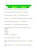 SDI Open Water Scuba Diver Exam QUESTION AND WELL&NewLine;VERIFIED ANSWERS &vert; ACTUAL ANSWERS 2026&excl;&excl;&excl;