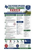 Texas Pesticide Applicator General Standards Core Exam Practice Questions
