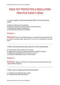 RNSG 1517 Protection & Regulation Study Guide &ndash; Nursing Exam Review Notes Latest Update 2026