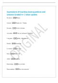 Expressions of Courtesy Exam questions and&NewLine;answers Graded A&plus; &vert; latest update