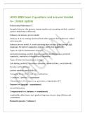 HDFS 3080 Exam 2 questions and answers Graded&NewLine;A&plus; &vert; latest update&NewLine;Relationship Maintenance&excl;&excl;&excl;&excl;&NewLine;thoughts&sol;behaviors that promote staying together and remaining satisfied&period; comitted&NewLine;partners think&sol;behave differently&NewLine;Intimacy and intimacy process model&NewLine;in
