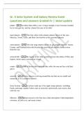Gr&period; 5 Solar System and Galaxy Review Exam&NewLine;questions and answers Graded A&plus; &vert; latest update&NewLine;planet - an object that orbits a star&comma; is large enough to have become rounded&NewLine;by its own gravity&comma; and has cleared the area of its orbit&NewLine;inner planets - The four 