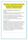 NDEE Exam 6 Comprehensive Mock Exam &lpar;PDF&rpar; &vert; 2026 High-Yield Questions &vert; Dental