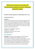NDEE Exam 6 Clinical Case Studies &lpar;PDF&rpar; &vert; 2026 Scenario Questions &vert; Dental