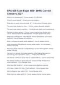 EPA 608 Core Exam Questions and Verified Answers 2027