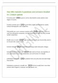 Hsci 305 module 3 questions and answers Graded&NewLine;A&plus; &vert; latest update&NewLine;Economic good - A good or service that benefits society and has some&NewLine;degree of scarcity&period;&NewLine;Normal economic good - A good where supply and demand are usually&NewLine;balanced through price and co