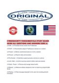 CYBERSECURITY FUNDAMENTALS STUDY EXAMS GUIDE ALL QUESTIONS AND ANSWERS SURE
