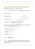 HTML5 and CSS3 Concepts Exam questions and&NewLine;answers Graded A&plus; &vert; latest update&NewLine;A&lpar;n&rpar; &lowbar;&lowbar;&lowbar;&lowbar;&lowbar;&lowbar; includes the blank spaces&comma; tabs&comma; and line breaks found within the file&period;&NewLine;blank-space character&NewLine;empty-space character&NewLine;black-space character&NewLine;white-space character 