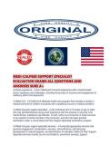 MEDI-CALPEER SUPPORT SPECIALIST&NewLine;EVALUATION EXAMS ALL QUESTIONS AND&NewLine;ANSWERS SURE A&plus;