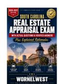 South Carolina Real Estate Appraisal Exam Actual Questions Verified Answers Rationales