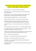 ASP Instructor Exam with all Correct & 100&percnt; Verified Answers &vert;Latest Update &vert;Already Graded A&plus;