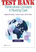 Test Bank&colon; Transcultural Concepts in Nursing Care 8th Edition by Andrews