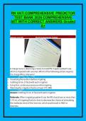 RN VATI COMPREHENSIVE PREDICTOR TEST BANK 2026 COMPREHENSIVE SET WITH CORRECT ANSWERS Graded A&plus;