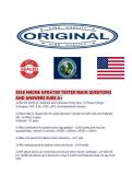 2026 NRCME UPDATED TESTED MAIN QUESTIONS AND ANSWERS SURE 