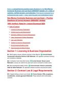 New Mexico Contractor Business and Law Exam &ndash; Practice Questions & Correct Answers &lpar;2026&sol;2027 Update&rpar;&NewLine;100&percnt; Verified &vert; Rated A&plus; &vert; Instant Download Q&A&NewLine;