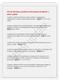 ICD 10 CM Exam questions and answers Graded A&plus; &vert;&NewLine;latest update&NewLine;A patient is admitted with aplastic anemia secondary to chemotherapy&NewLine;administered for multiple myeloma initial encounter&period; - D61&period;1&comma; T45&period;1x5A&comma;&NewLine;C90&period;00&NewLine;A patient is admitted with a cerebral i