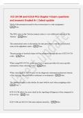 ICD 10 CM and ICD10 PCS Chapter 4 Exam questions&NewLine;and answers Graded A&plus; &vert; latest update&NewLine;Medical documentation needs to be reviewed prior to code assignment -&NewLine;True&NewLine;The SEE&colon; notes in the Tabular instruct coders to view additional sections of the&NewLine;Tabular