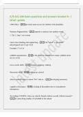 ILTS ECE 206 Exam questions and answers Graded A&plus; &vert;&NewLine;latest update&NewLine;1990 IDEA - provided more access for children with disabilties&NewLine;Sentence Segmentation - separate a sentence into spoken words&NewLine;1&period; The 2&period; dog 3&period;ran 4&period;away&period;&NewLine;Onset rime blending and segment