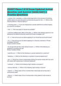 CLEET Phase I & II Exam Updated Actual&NewLine;Question and Answer &lpar;2026&sol;2027&rpar; &vert;&NewLine;Practice Questions