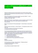 UNR BIOL 315 EXAM 1 ITH COMPLETE SOLUTIONS
