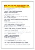 TOEFL iBT Exam Study Guide Updated Actual&NewLine;Question and Answer &lpar;2026&sol;2027&rpar; &vert; Grade A&plus;