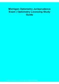 Michigan Optometry Jurisprudence Exam Optometry Licensing Study Guide PDF 2026&sol;2027