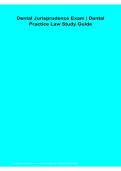 Dental Jurisprudence Exam Dental Practice Law Study Guide PDF 2026&sol;2027