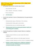 NUR 378 Exam 2 Practice Questions 2026 &vert; High-Yield&NewLine;Concepts &vert; Graded A&plus;