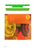 Business&comma; 12th Edition by William M&period; Pride & Robert J&period; Hughes &colon; Complete Test Bank &semi; All Chapters &vert; Verified Exam Questions & Answers