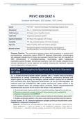 PSYC 620 QUIZ 4 &vert; QUESTIONS AND ANSWERS &vert; 2026 UPDATE &vert; 100&percnt; CORRECT&period;