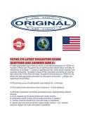 PATHO 370 LATEST EVALUATION EXAMS QUESTIONS AND ANSWERS SURE 