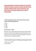 NCCER BOILERMAKER TEST BANK&colon; 200 PRACTICE QUESTIONS COVERING WELDING&comma; RIGGING&comma; BLUEPRINT READING&comma; BOILER SYSTEMS&comma; PRESSURE VESSELS&comma; SAFETY PROTOCOLS&comma; AND PIPEFITTING WITH VERIFIED ANSWERS AND IN-DEPTH EXPLANATIONS
