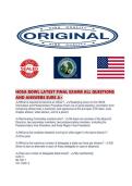 HOSA BOWL LATEST FINAL EXAMS ALL QUESTIONS AND ANSWERS SURE A&period;pd