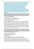 Fall Semester 2026&ndash;2027 RELIAS Medical-Surgical Telemetry Updated 2026 &vert; 190&plus; Questions and Answers &vert; RELIAS Medical-Surgical Telemetry Comprehensive Study Guide&comma; Practice Exam&comma; Exam Prep Test Bank&comma; ECG Rhythm Interpretation&comma; Cardiac Monitoring&comma; Dysrhythm