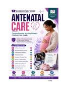 Antenatal Care Nursing Notes&colon; Comprehensive Study Guide for NCLEX & Clinical Practice&NewLine;&NewLine;