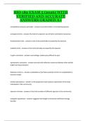 BIO 182 Exam 5 &ndash; Complete Study Guide and Practice Questions for Biology
