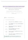 WGU D115 Advanced Pathophysiology Mechanisms of Disease Cheat Sheet &vert; Step-by-Step Disease Cascades&comma; Clinical Manifestations & Treatment Rationale &vert; OA Study Guide 2026&period;