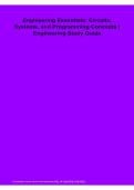 Engineering Essentials Circuits&comma; Systems&comma; and Programming Concepts Engineering Study Guide PDF 2026&sol;2027