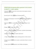 MGMT100 Entrepeneurship questions and answers&NewLine;Graded A&plus; &vert; latest update&NewLine;Entrepeneur -Is someone who is able to discover and recognise a business&NewLine;opportunity&comma; build a vision&NewLine;Innovation spirit is at the -heart of enterpenenurship&NewLine;Entrepenurs need