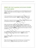 MGMT 100&comma; Test 1 questions and answers Graded&NewLine;A&plus; &vert; latest update&NewLine;Which of the following is not considered to be a part of the planning function of a&NewLine;manager&quest; &lpar;defining goals&comma; motivating&comma; mapping out strategy&comma; making decisions&rpar;&quest; -&NewLine;motivating&NewLine;A ban on 