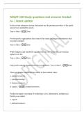 MGMT 100 Study questions and answers Graded&NewLine;A&plus; &vert; latest update&NewLine;In the private enterprise system&comma; businesses are the primary providers of the goods&NewLine;and services needed by society&period;&NewLine;True or false - True&NewLine;Not-for-profit organizations face some of the same
