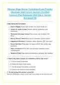 Missouri Rope Rescue Technician Exam Practice &NewLine;Questions And Correct Answers &lpar;Verified &NewLine;Answers&rpar; Plus Rationales 2026 Q&A &vert; Instant &NewLine;Download Pdf 