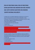 PEDS ATI PROCTORED EXAM&comma; PEDS ATI PROCTORED EXAM QUESTIONS AND ANSWERS NEW AND UPDATED 2026 &vert;WITH VERIFIED QUESTIONS AND ANSWERS &vert;EXPERT RATIONALE INCLUDED&excl;&excl;&excl;